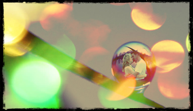 drop of water with the couple